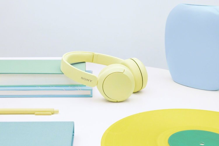 SONY WH-CH520 Žlutá  (Bluetooth sluchátka)