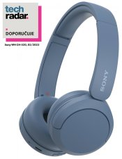 SONY WH-CH520 Modrá (Bluetooth sluchátka)