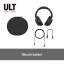 SONY ULT WEAR Black - Bluetooth sluchátka s noise cancelling (WH-ULT900N)