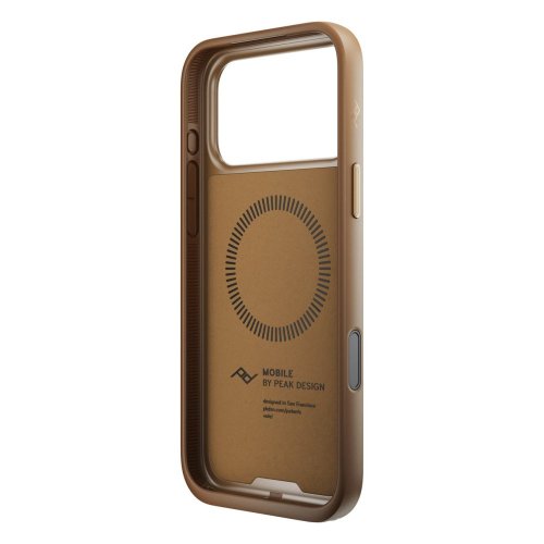 Peak Design Everyday Tan Clarino Loop Case s MagSafe iPhone 17 Pro Max