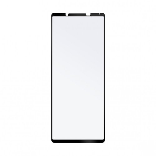 Sony Xperia 5 V - Ochranné tvrzené sklo FIXED Full-Cover, lepení přes celý displej, černé