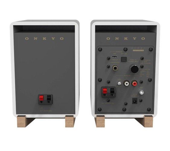 Onkyo GX-10 Bílé (aktivní regálové reproduktory 30W)