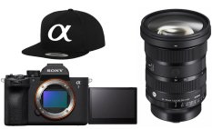 SONY Alpha A7 V - Pre-Capture, AI zaostřování, čtyřosý LCD displej (ILCE-7M5B) + SIGMA 24-70mm F2.8 DG DN II Art pro Sony E