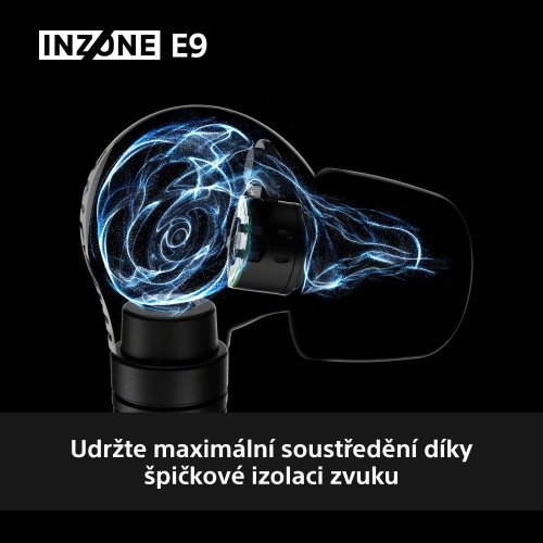 SONY INZONE E9 Black - Gaming sluchátka (IER-G900B)