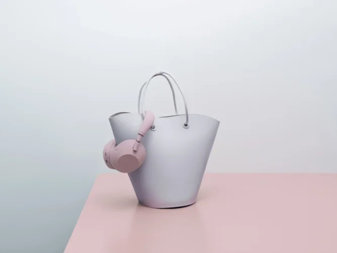 SONY WH-1000XM6 Sand Pink (Bluetooth sluchátka s noise cancelling)