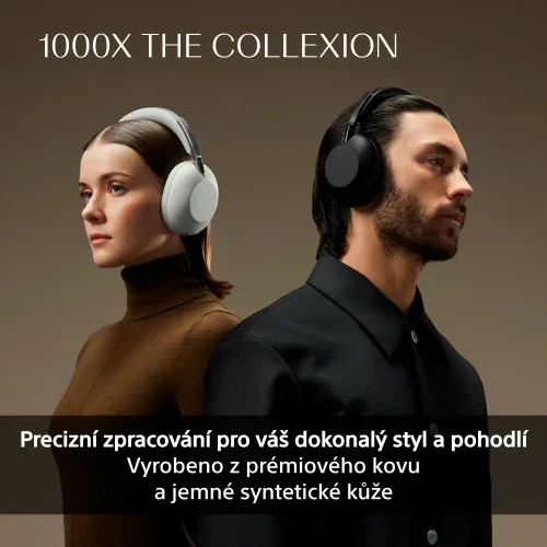 SONY 1000X THE COLLEXION  Black - Bezdrátová sluchátka (WH1000XXB)