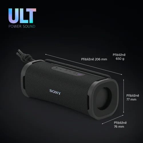 SONY ULT FIELD 1 Black - Bluetooth reproduktor (SRS-ULT10)