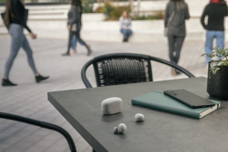 SONY WF-1000XM5 Silver (Bluetooth sluchátka s noise cancelling)