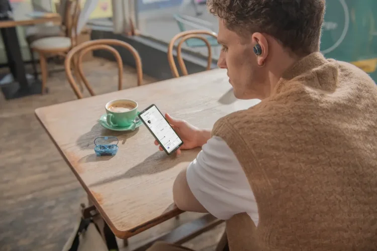 SONY WF-C710N Skleněná modrá (Bluetooth sluchátka s noise cancelling)