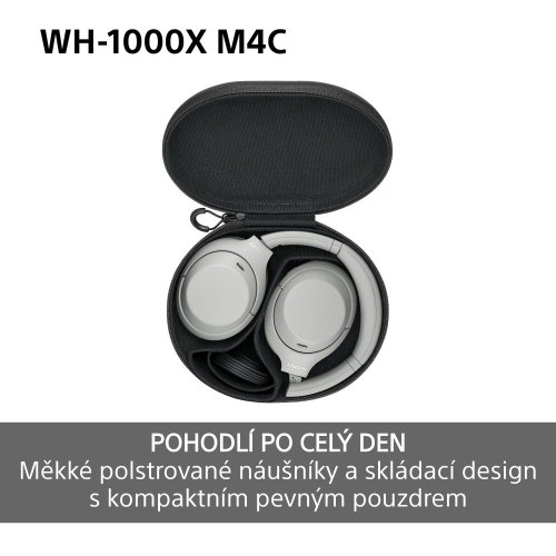 SONY WH-1000XM4C Black (Bluetooth sluchátka s noise cancelling)