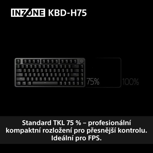 SONY INZONE KBD-H75 - gaming klávesnice (KBD-G900)
