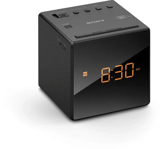 SONY ICF-C1 Black (FM radiobudík - buzení rádiem)