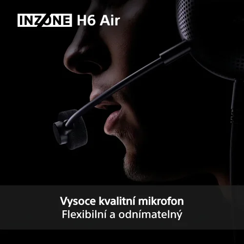 SONY INZONE H6 Black - Gaming open-back sluchátka (MDR-G600)