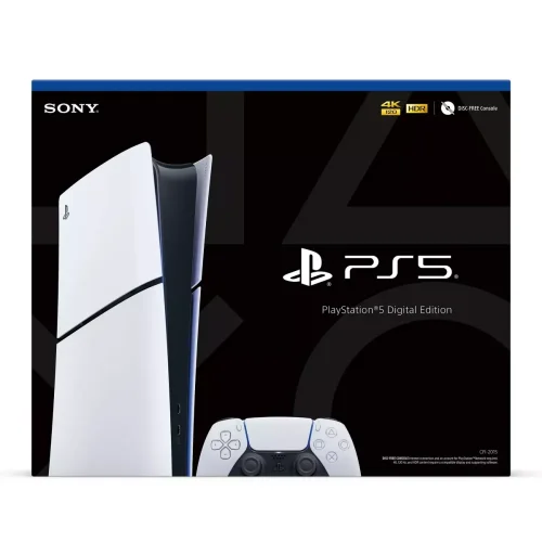 PlayStation 5 Slim, SSD 1TB Digital + hra Astro's Playroom (verze bez mechaniky)