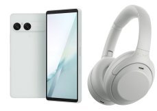 Xperia 10 VIII 5G Frozen White (128GB) - modelová řada 2026 + sluchátka SONY WH-1000XM4C Platinum Silver