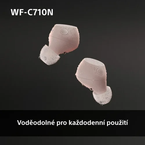 SONY WF-C710N Růžová (Bluetooth sluchátka s noise cancelling)