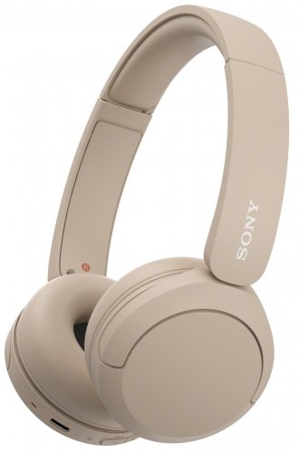 SONY WH-CH520 Krémová (Bluetooth sluchátka)