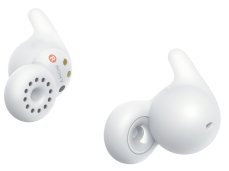 SONY LinkBuds Open Bílá - Bluetooth sluchátka (WF-L910W)