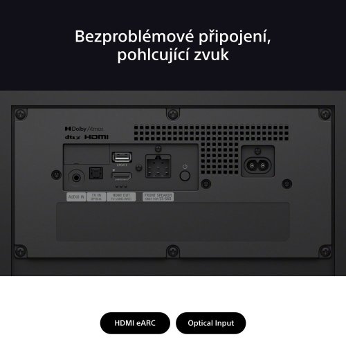 SONY BRAVIA Theatre System 6 -  5.1 kanálů, 10 reproduktorů, výkon 1000W (HTS60)