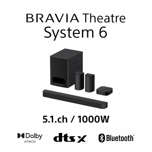 SONY BRAVIA Theatre System 6 -  5.1 kanálů, 10 reproduktorů (HTS60)