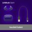 SONY LinkBuds Open Fialová - Bluetooth sluchátka (WF-L910V) - ROZBALENO