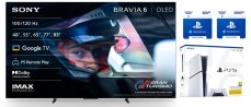 SADA GTA VI - SONY BRAVIA 6 | 48" 4K HDR OLED, Dolby Vision, Google TV (K48A65) + PlayStation 5 Slim, SSD 1TB, Blu-Ray + hra Astro's Playroom (verze s mechanikou)