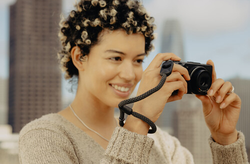 Peak Design Cuff Rope - Black (černé poutko na zápěští)