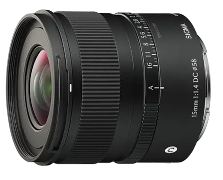 SIGMA 15mm F1.4 DC Contemporary pro Canon RF