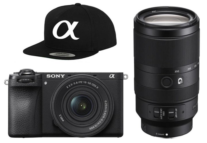 SONY Alpha A6700 + SEL-P1650 II+ SEL-70350 (Wildlife kit)