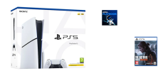 PlayStation 5 Slim, SSD 1TB, Blu-Ray + hra The Last of Us Part II + hra Astro's Playroom (verze s mechanikou)