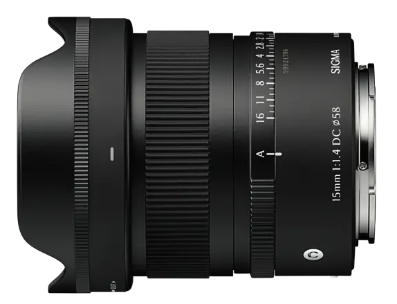 SIGMA 15mm F1.4 DC Contemporary pro Canon RF