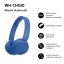 SONY WH-CH530 Modrá (Bluetooth sluchátka)