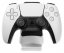 Závěsný nabíjecí dok pro ovladač DualSense PlayStation 5 s hákem pro sluchátka, černo-bílý