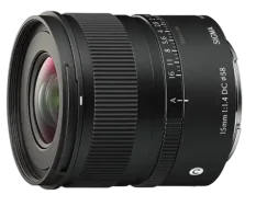 SIGMA 15mm F1.4 DC Contemporary pro Canon RF