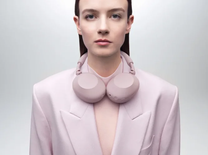 SONY WH-1000XM6 Sand Pink (Bluetooth sluchátka s noise cancelling)