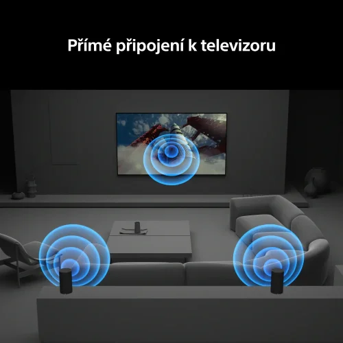 SONY BRAVIA Theatre Rear 9 | Doplňkové bezdrátové zadní reproduktory s celkovým výkonem 180 W (SA-RS9)
