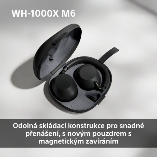 SONY WH-1000XM6 Silver (Bluetooth sluchátka s noise cancelling)