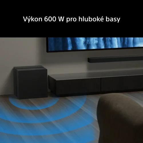 SONY BRAVIA Theatre Sub 9 | Přídavný bezdrátový subwoofer s celkovým výkonem 600 W - Ultimátní basy, utimátní výkon (SA-SW9)