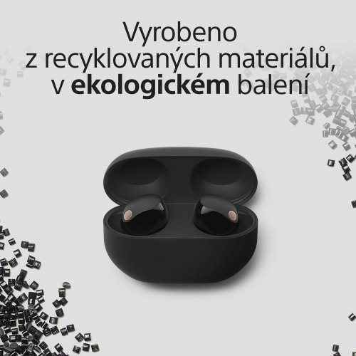 SONY WF-1000XM5 Black (Bluetooth sluchátka s noise cancelling)