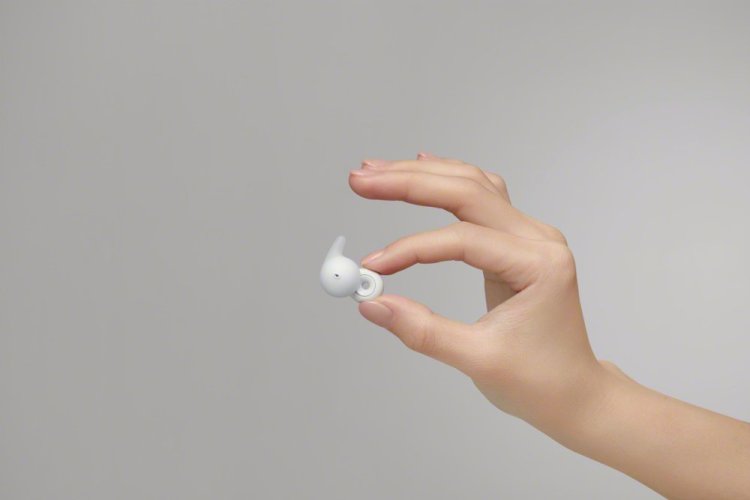 SONY LinkBuds Open Bílá - Bluetooth sluchátka (WF-L910W)