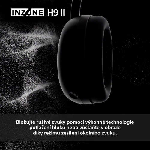SONY INZONE H9 II Black - Gaming sluchátka (WH-G910NB)
