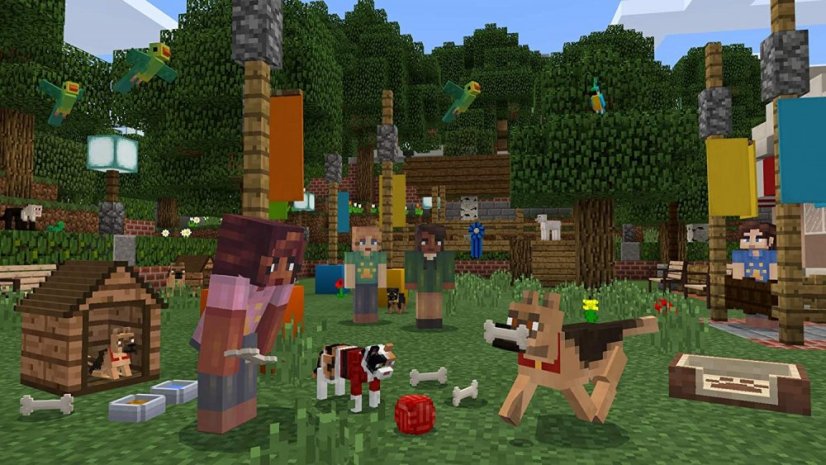 Minecraft Starter Collection (Verze pro rok 2024, PS4 + PS5 upgrade zdarma)