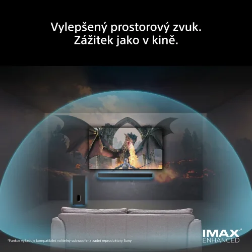 SONY BRAVIA Theatre Rear 9 | Doplňkové bezdrátové zadní reproduktory s celkovým výkonem 180 W (SA-RS9)