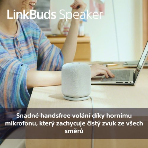 SONY LinkBuds Speaker Šedá - Bluetooth reproduktor (SRS-LS1H)