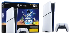 PlayStation 5 Slim, SSD 1TB Digital+ hra Astro Bot + hra Astro's Playroom (verze bez mechaniky)