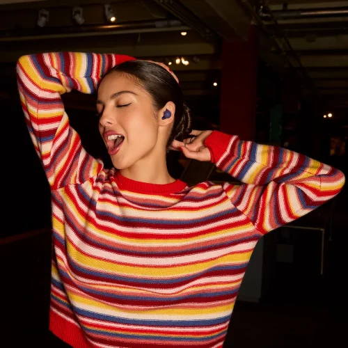 SONY LinkBuds Open Fialová x Olivia Rodrigo Edition  - Bluetooth sluchátka (WF-L910V) - ROZBALENO
