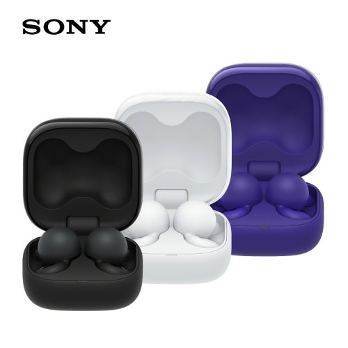 SONY LinkBuds Open Bílá - Bluetooth sluchátka (WF-L910W)