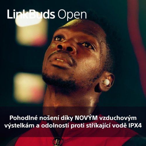 SONY LinkBuds Open Fialová x Olivia Rodrigo Edition  - Bluetooth sluchátka (WF-L910V) - ROZBALENO