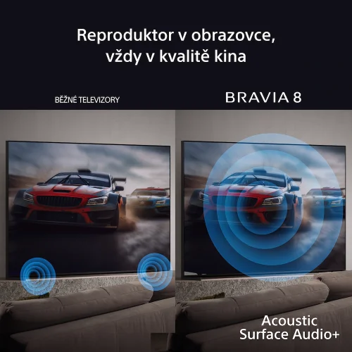 SONY BRAVIA 8 | 65" 4K HDR OLED, IMAX Enhanced, Android TV (K65XR8A)