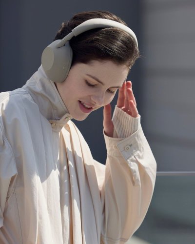 SONY WH-1000XM6 Sandstone (Bluetooth sluchátka s noise cancelling)